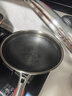 康巴赫炒鍋不粘鍋316L不銹鋼炒菜鍋32cm雙面蜂窩平底電磁爐通用帶蒸屜 曬單實(shí)拍圖