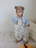威爾貝魯（WELLBER）恒溫睡袋嬰幼兒1-3歲竹棉睡衣秋冬兒童寶寶防踢被子厚夾棉 夢(mèng)境M 曬單實(shí)拍圖
