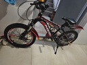 鳳凰（Phoenix）兒童自行車(chē)山地車(chē)男女學(xué)生腳踏車(chē)6-12歲童車(chē) 霸道 黑紅色 18寸 曬單實(shí)拍圖