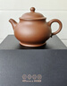 百年利永 宜興名家純全手工紫砂壺原礦紫泥潘壺功夫茶具泡茶壺180cc 紫泥 曬單實(shí)拍圖