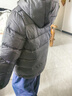 迷你巴拉兒童羽絨服男女童厚款保暖連帽棉服防風保暖羽絨外套【防水透濕】 黑色90001 110 cm 曬單實拍圖