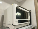 美的（Midea）尋味2.0 智能微蒸烤炸燉一體機G3EPro 奶油風(fēng)/補濕蒸烤/減鹽鮮燉/陶瓷涂層內膽/彩屏觸控/23L 米白色 曬單實(shí)拍圖