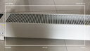 美的（Midea）【APP智能】石墨烯家用踢腳線(xiàn)取暖器電熱電暖器浴室速熱電暖氣節能暖風(fēng)機大面積全屋升溫HDS22LYR 曬單實(shí)拍圖