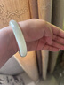 碧玉尊和田玉手鐲女士玉鐲子珠寶白玉手鐲女款多圈口可選 圈口58mm 曬單實(shí)拍圖