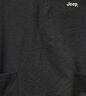 JEEP吉普短袖T恤男士涼感polo衫男潮牌寬松半拉鏈速干衣服男裝黑色4XL 曬單實(shí)拍圖