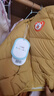 兒童加絨棉服嬰兒外穿衣服寶寶加厚防風(fēng)棉衣男女童裝秋冬季夾棉襖 黃色 內有加絨 90 曬單實(shí)拍圖