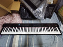 特倫斯V70折疊重錘電鋼琴88鍵電子鋼琴成人兒童入門(mén)考級演出便攜式電鋼 暗夜黑+禮包 曬單實(shí)拍圖