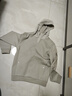 布先生時(shí)尚機能風(fēng)連帽衛衣男秋季新品半開(kāi)襟拉鏈貼袋設計上衣PT15590 輕云灰 L (175) 曬單實(shí)拍圖