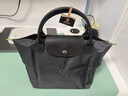 瓏驤（longchamp）女包手提單肩餃子包小號節 教師送女友墨綠 曬單實(shí)拍圖