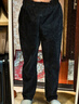 馬登工裝美式復古垂感燈芯絨長(cháng)褲子男秋冬新款直筒修身顯瘦男士休閑褲 炭黑色 2XL 曬單實(shí)拍圖