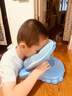 貓太子午睡枕小學(xué)生趴睡枕兒童午休枕頭趴桌子睡覺(jué)神器教室趴趴枕抱枕 曬單實(shí)拍圖