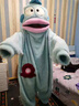 LZJV小丑魚(yú)連體睡衣天線(xiàn)寶寶秋冬季沙雕搞怪男女珊瑚絨家居服可外穿 漢頓丑魚(yú)連體睡袍（單睡袍無(wú)鞋子） M （100-120斤） 曬單實(shí)拍圖