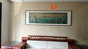 銅師傅 手工鏨刻 銅雕畫(huà)《千里江山之錦繡河山》裝飾畫(huà) 玄關(guān)畫(huà) 錦繡河山 曬單實(shí)拍圖