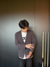 報(bào)喜鳥【可運(yùn)動(dòng)西服】秋季新款李乃文明星同款商務(wù)休閑西服通勤外套單西 深棕色 48 A(175/96) 曬單實(shí)拍圖