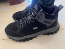 鴻星爾克暖陽(yáng)3加絨休閑鞋男鞋冬季新款棉鞋戶(hù)外防滑保暖加厚雪地靴運動(dòng)鞋 正黑/碳灰 45 曬單實(shí)拍圖
