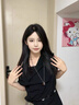 PWL自然石葡萄串珠鈦鋼項鏈女2025新款高級感長(cháng)款毛衣鏈輕奢小眾配飾 虎眼石毛衣鏈 曬單實(shí)拍圖