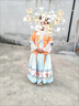 矢颯漢服女童秋冬寶寶明制三件套裝女孩古裝仙氣中式長(cháng)裙兒童唐裝銀杏 銀杏三件套 110 曬單實(shí)拍圖