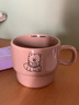 可愛(ài)卡通小狗疊疊杯宿舍辦公室家用喝水杯學(xué)生咖啡牛奶早餐馬克杯 咖色薩摩小狗疊疊杯 1個(gè) 300ml 狗狗咖啡疊疊杯 曬單實(shí)拍圖