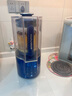 摩飛電器（Morphyrichards）破壁機 家用1.5L多功能柔音豆?jié){機加熱全自動榨汁機攪拌機 3-4人預(yù)約保溫隔音降噪輔食機MR8201藍 曬單實拍圖