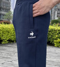 樂(lè )卡克（Le coq sportif）法國公雞2025新款男士針織長(cháng)褲 海軍藍色 L 曬單實(shí)拍圖