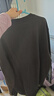 Champion冠軍圓領(lǐng)衛衣男25秋季潮牌立體刺繡logo女情侶裝潮 碳灰色 2XL 曬單實(shí)拍圖