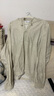 UR2026春季新款男裝城市游獵連帽抽繩長(cháng)袖罩衫襯衫UML250067 淺灰 2XL L (XL-) 曬單實(shí)拍圖