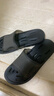 京東京造【浴室拖】拖鞋男士軟彈速干漏水拖鞋eva浴室涼拖熠光黑42-43 曬單實(shí)拍圖