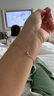 周大生小蠻腰純銀手鏈女輕奢小眾玫瑰金色手飾生日禮物送女友 曬單實(shí)拍圖