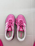 adidas「T頭鞋」BARREDA板鞋德訓(xùn)鞋男女阿迪達(dá)斯輕運(yùn)動 粉色/漢玉白/樹脂黃   37 曬單實(shí)拍圖