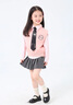 G.DUCKKIDS小黃鴨女童秋季套裝2025新款兒童秋裝jk套裝女孩朱迪兔子警官裙子 藍色襯衫+馬甲+裙子+領(lǐng)帶 140 建議9~10歲【130-140cm】cm 曬單實(shí)拍圖