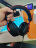 iKF V11 Pro7.1四模無線游戲耳機頭戴式7.1環(huán)繞音效藍牙有線電競專用三角洲FPS無畏契約辨位 黑紅色 曬單實拍圖
