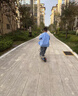 九號(hào)（Ninebot）電動(dòng)兒童平衡車6-12歲代步電動(dòng)車腿控智能禮物雙輪腿控體感L6白色定制禮盒款 曬單實(shí)拍圖
