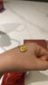 周生生黃金吊墜 玫瑰花 足金掛墜女 不含項鏈78715P計價(jià)3.3克 曬單實(shí)拍圖