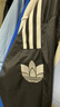 adidas休閑簡(jiǎn)約三條紋梭織立領(lǐng)夾克外套男裝秋季阿迪達斯三葉草   黑色 (偏小，推薦買(mǎi)大1碼)   S 曬單實(shí)拍圖
