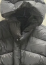 Q21兒童鵝絨羽絨服加厚保暖90絨子蓬松輕盈男女童三防新年拜年服 炭黑色 120 曬單實拍圖