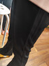 ASK JUNIOR女童褲子2026秋季新品兒童純色喇叭褲休閑舒適彈力長(cháng)褲小黑褲童裝 黑色 130 曬單實(shí)拍圖