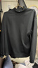優(yōu)衣庫合作款/男裝女裝寬松柔軟高領(lǐng)套頭衫/長(cháng)袖25秋冬新款481349 09 黑色 L /175/100A 曬單實(shí)拍圖