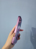 方哲適用蘋果17Promax手機殼鏡頭全包防摔金屬漆玻璃iphone16pro卡通可愛呆萌狗帶手繩女款親膚保護套 梅子色-呆萌小狗+五葉手繩 蘋果17Promax 曬單實拍圖