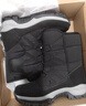 斯柏銳雪地靴男女款防水防滑加絨厚底保暖大棉鞋戶(hù)外東北哈爾濱雪地鞋 黑色男女款 42 【可拍大一碼】 曬單實(shí)拍圖