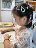 FNJ KIDS童裝女童公主裙夏季新款洋氣大童短袖薄款女孩網(wǎng)紗連衣裙子 白色 130 (建議身高120-130cm) 曬單實(shí)拍圖