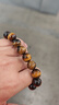 玉有情【新年禮物】天然黃虎眼石手串男女款護身符虎睛石招財轉運手鏈 曬單實(shí)拍圖