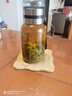 【送杯套】大容量加厚玻璃杯子便攜噸噸杯茶水分離帶杯套泡茶水杯 透明 1000ml噸噸桶 1只裝 曬單實(shí)拍圖
