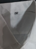 BLUE LITTLE WHITE長(cháng)袖襯衫男棉商務(wù)白襯衫修身男士正裝工裝免燙大碼職業(yè)裝抗皺襯衣 純白色【快速到貨】 40 （130斤-140斤） 曬單實(shí)拍圖
