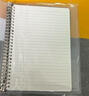 晨光（M&G）文具a5活頁(yè)本鐵夾筆記本本子記事本可拆卸考研錯題橫線(xiàn)60張單本HA5600A考試必備 曬單實(shí)拍圖