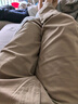 棉致高端休閑褲男春秋新款修身彈力免燙褲子男秋季商務(wù)男褲長(cháng)褲男顯高 卡其+運費險 33 【建議150-160斤】 曬單實(shí)拍圖