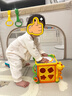 谷雨（GOODWAY）忙碌手拍鼓0-1歲6嬰兒玩具兒童游戲桌拍拍鼓六面體男女孩生日禮物 曬單實(shí)拍圖