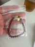 今夕朱砂手串女士手鏈轉運珠佛珠本命年蛇年送女友情侶禮物禮品 6mm朱砂玉葫蘆手鏈女 曬單實(shí)拍圖
