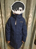 波司登25年冬季羽絨服鴨絨男女兒童5A抗菌中長(cháng)款加厚防寒連帽外套 曬單實(shí)拍圖