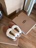 UGG【雙11搶先購】秋季新款女士厚底懶人毛毛鞋 1166733CHE|栗色38 曬單實(shí)拍圖