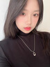 DAISY DREAM不規則鏤空水滴項鏈女輕奢小眾氣質(zhì)鎖骨鏈簡(jiǎn)約高級感毛衣鏈配飾品 鏤空水滴項鏈 曬單實(shí)拍圖